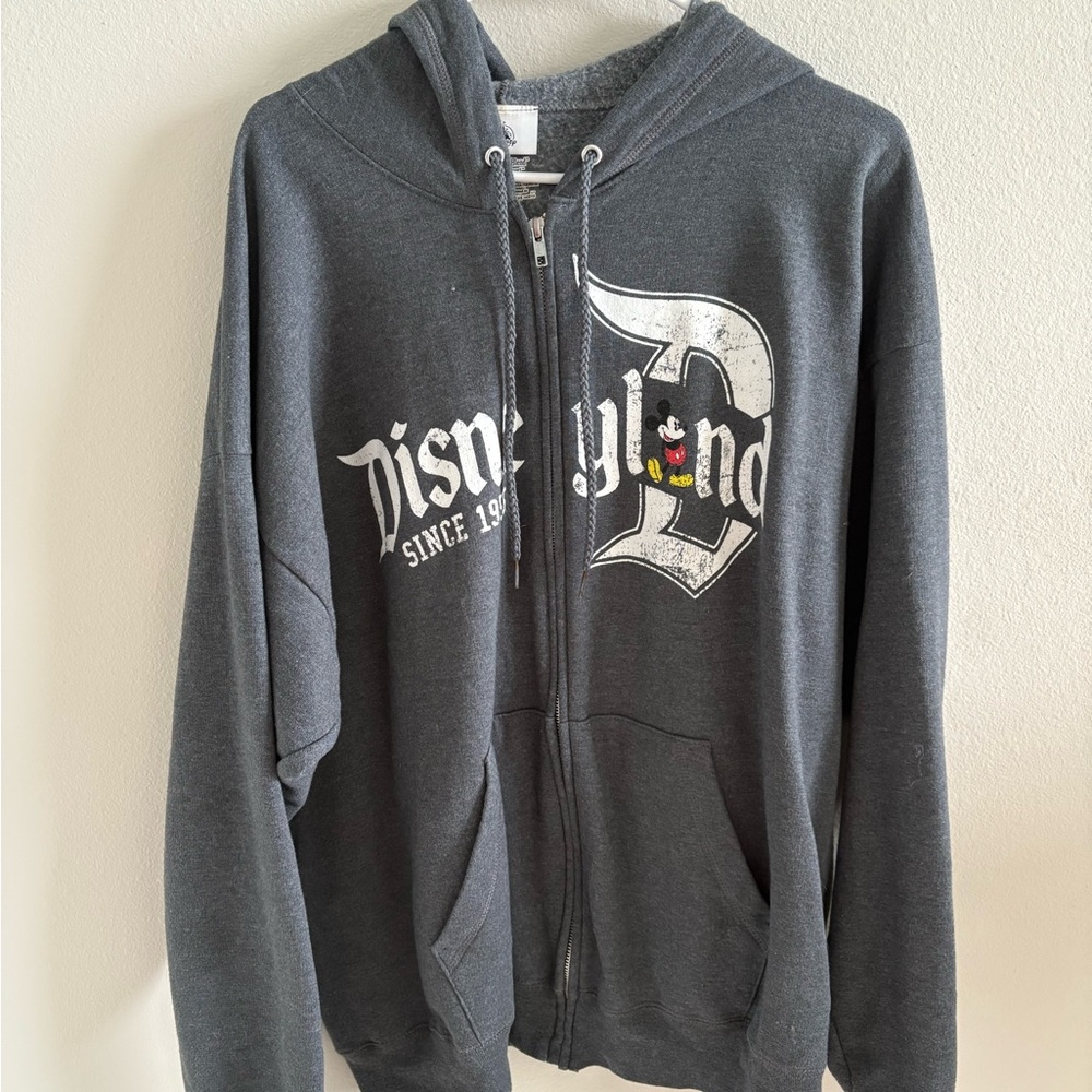 Disney Gray Hoodie with Mickey Mouse